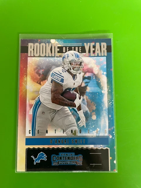 Dandre Swift 2020 Panini Contenders Rookie Of The Year  #ry-das {24D6}