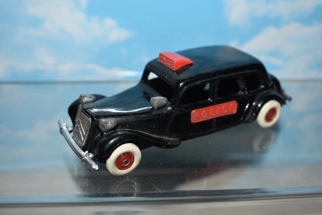 Miniature NOREV 1/43 - Citroën Traction Avant Police (châssis Métal) - Collection France