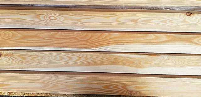 SIBERIAN LARCH CLADDING Rainscreen Kiln Dried Grade A+ 20x90mm (£5.15 ...