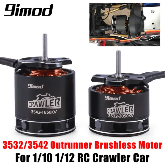 9imod 3542 3532 Crawler Outrunner Brushless Motor for 1/10 1/12 RC Crawler Car