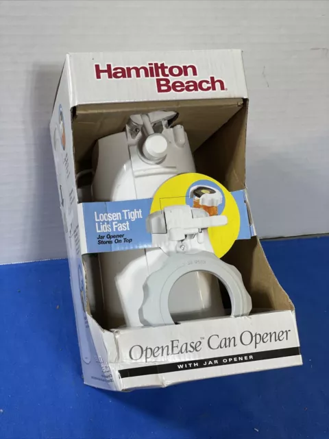 Hamilton Beach Openease Can Opener 76300R Extra Tall WITH Knife Sharpener 