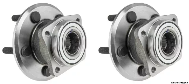 2x Rear Wheel Bearing & Hub Assembly For TOYOTA COROLLA/MATRIX KLT/TY/173AB 4WD