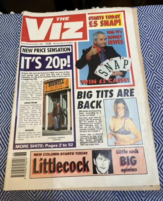 VIZ Issue 68 November 1994 Adult Comic Magazine