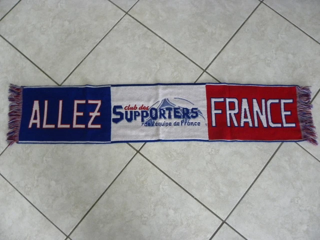 Écharpe Supporters Paris Allez Paris - Tour Eiffel - Cadeau Foot