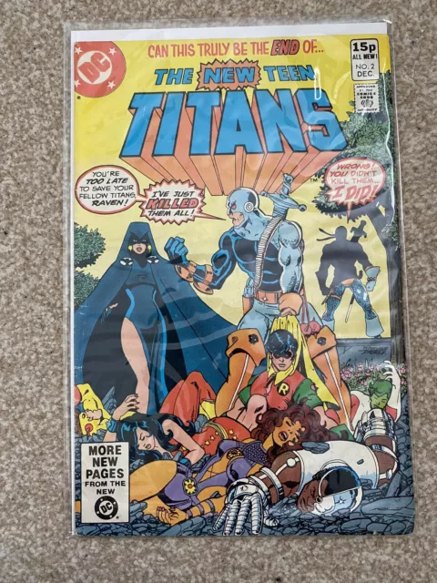 New Teen Titans #2 - 1980 - First Appearance of Deathstroke