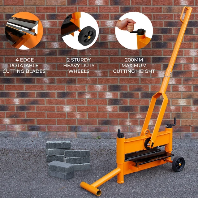 BLOCK SPLITTER PAVING Cutter Concrete Landscaping Stone Brick Tool