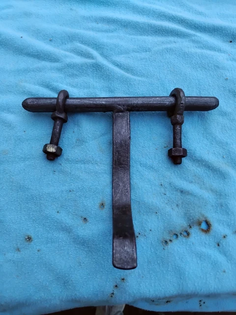ANCIEN VERROU POIGNÉE cochonnier incomplet ,serrure targette ferrure penture EUR 15,00 - FR