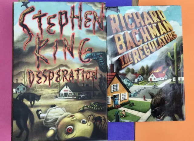 The Regulators Desperation Stephen King Richard Bachman USA 1st Edition Hardback