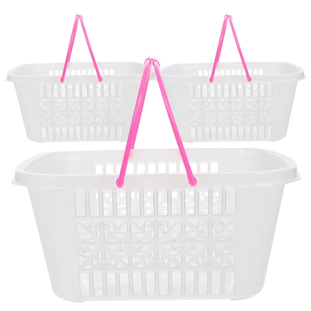 2 Paniers En Osier Tressé Main – 20 Cm De Diamètre – Avec Anse – Pour Pâques, Rangement Ou Décoration - 2