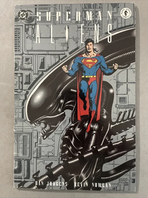 SUPERMAN VS ALIENS #1 Paperback DC Dark Horse Comic 1995 EUR 1,83 ...