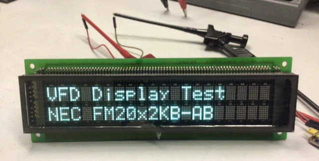 VFD NEC FM20x2KB display fluorescenza vuoto, grande VFD NEC FM20x2KB display fluorescenza vuoto, grande