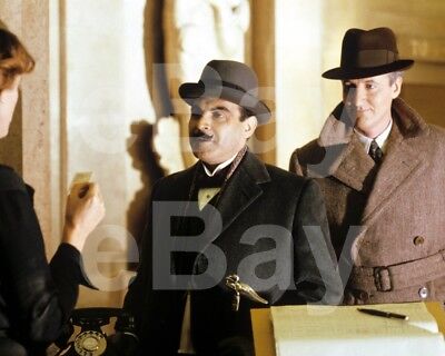 David Suchet "Agatha Christie's Hercule Poirot" 10x8 Photo TV Poirot 