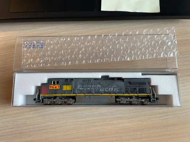 Kato N Scale C44-9W UP 9647 (ex-SP) custom patched and weathered