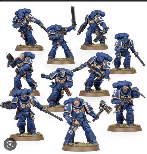 Primaris Assault Intercessors X 5 Warhammer 40k Space Marines - Foto 4