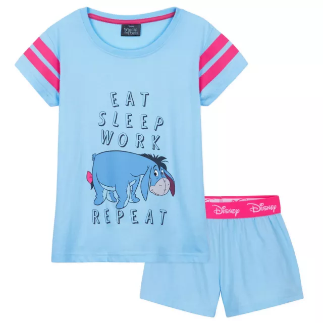 Disney Enfant Pyjama Bourriquet 2 Pièces Décontracté Col Rond Manche Courte