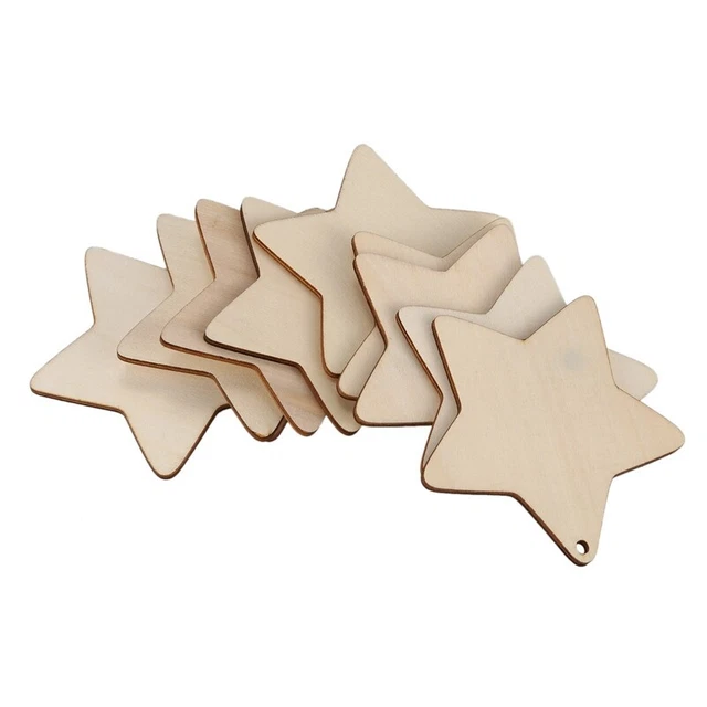 10 X Formas Estelares Apagadas, Cortadora De Artesanía Simple con Agujero (10 Cm) E4L8