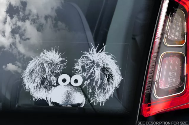 Janice, Voiture Autocollant - Muppets Peeper Fenêtre Bumper Signe