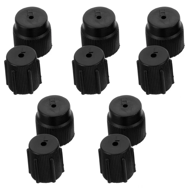 10 Pcs Home Ac Charging Port Caps Valve Household Ten Piece Suit