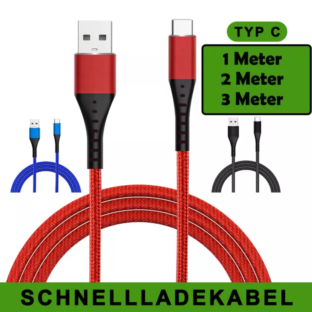 Schnell Ladekabel Datenkabel USB Kabel für Apple iPhone 15 / Pro / Pro Max /Plus