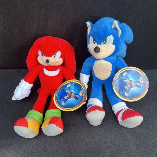 Peluche Sonic 8 Pouces Avec Clip Porte-clés/sac à Monnaie, Neuf, Accessoire Innovations