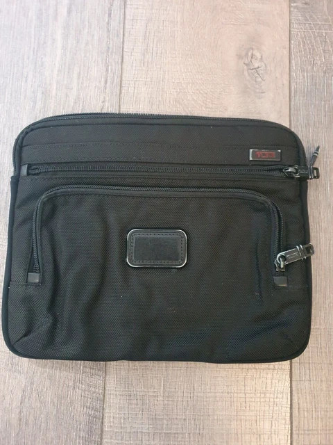 TUMI Ballistic Nylon Tablet Padded Case/Travel Pouch Black