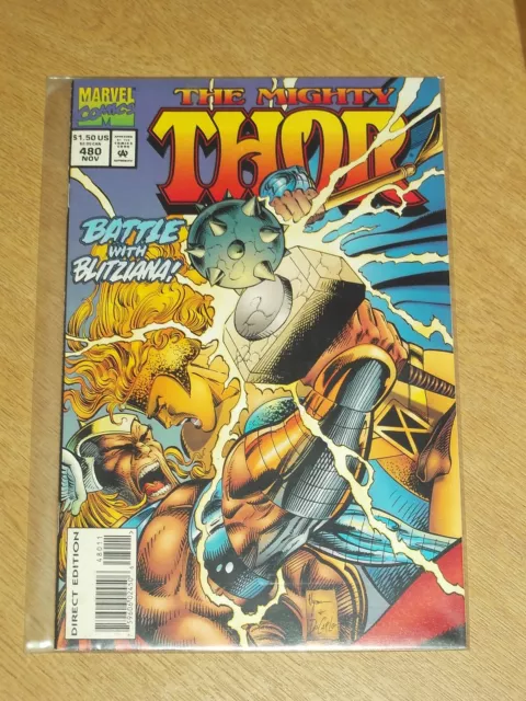 Thor The Mighty #480 Vol 1 Marvel November 1994
