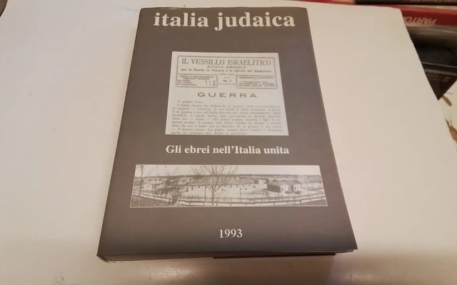 Italia judaica. Gli ebrei nell'Italia unita 1870 - 1945, AA.VV., 1993, 26d25