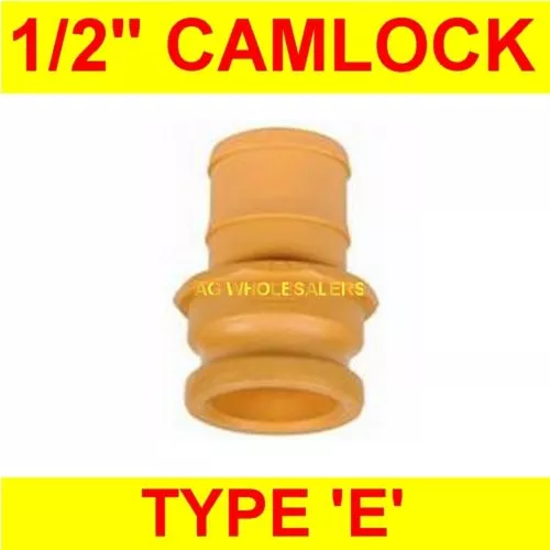 Camlock Nylon Type E 1/2" Cam Lock Irrigation Fitting