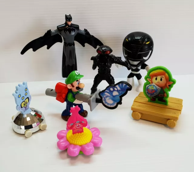 Aquaman toys burger king shop