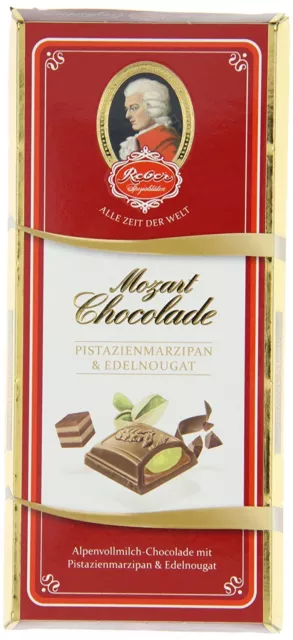 Reber Mozart Schokoladen Tafeln Alpenvollmilch 100g 5er Pack