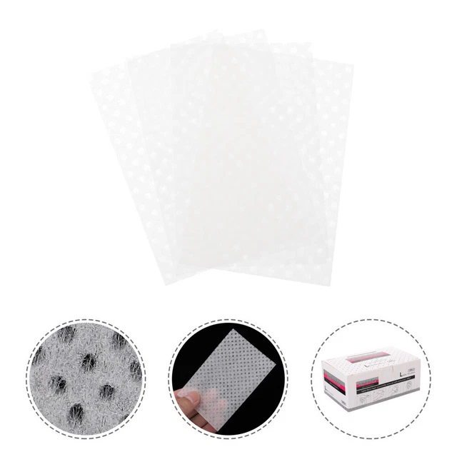 1000 hojas cabello perms papel salón Perm papeles finales cabello tejido papeles