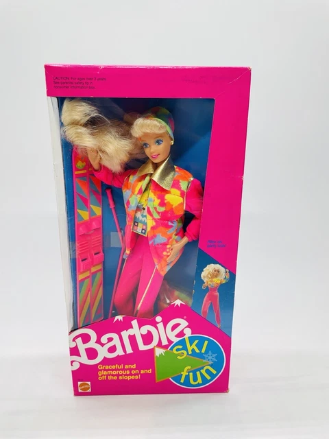 Lot De 2 Poupées Barbie Fashion 1990 – #5766 Et #5734 – Mattel Collector NRFB – Édition Malaisie & Chine