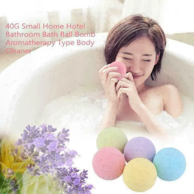 3 piezas bola de baño pequeña para el hogar tipo aromaterapia color aleatorio 2023