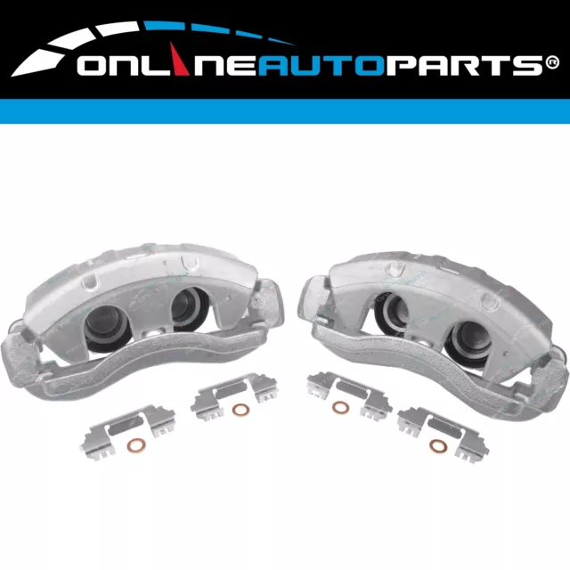 LH+RH Front Disc Brake Caliper Assemblies Pair for Ford Falcon BA BF FG 2002~14