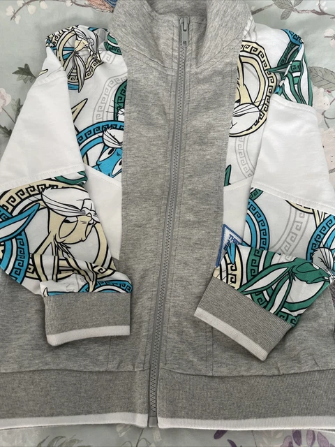 Monnalisa Boys Bugs Bunny Zip Top Age 6