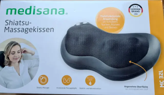 medisana Shiatsu Massagekissen mit Rotlichtfunktion