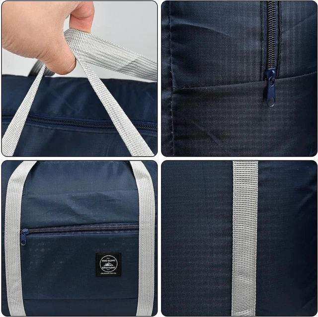 Travel Tote Bag,For Spirit Airlines Personal Item Bag 18X14X8 Foldable Travel Du 3