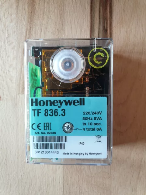 HONEYWELL TF 836.3 Boîte de contrôle