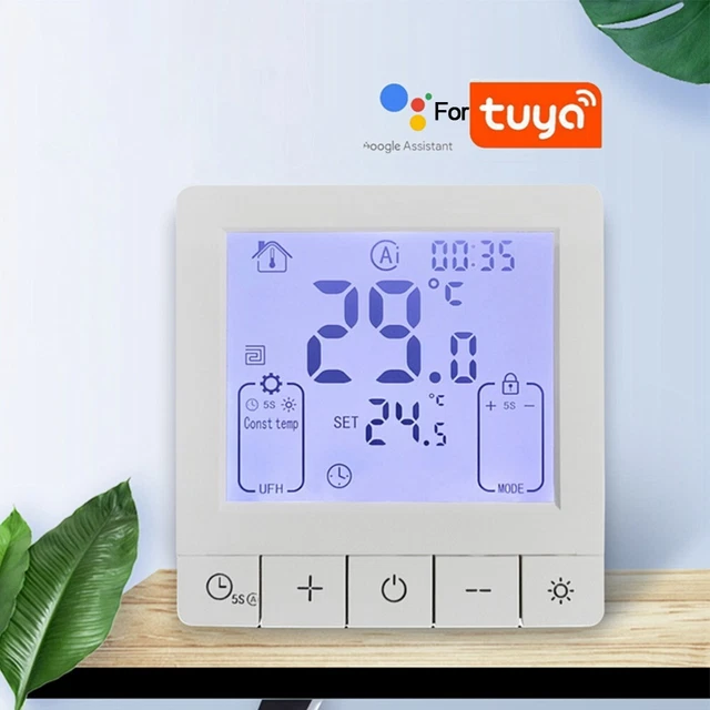 Thermostat numérique avec connexion WiFi et fonction programmable hebdomadaire