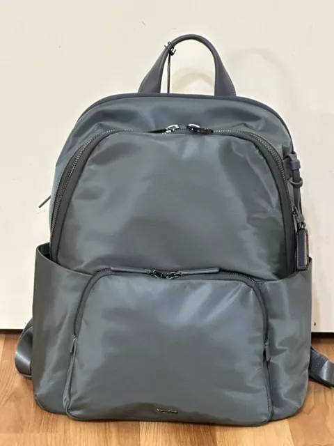 TUMI Voyageur Rosie Backpack Rucksack Blue/Grey Travel Laptop Bag