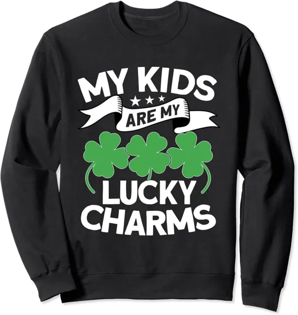 My Kids Are My Lucky Charms St. Patrick's Day Gift Unisex Crewneck Sweatshirt