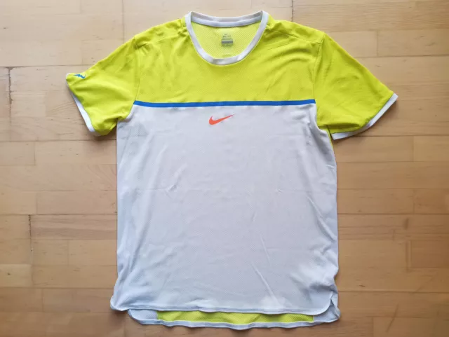 Nike Rafael Nadal 2016 Australien Open T-Shirt Shirt Aeroreact Tennis Sz. L