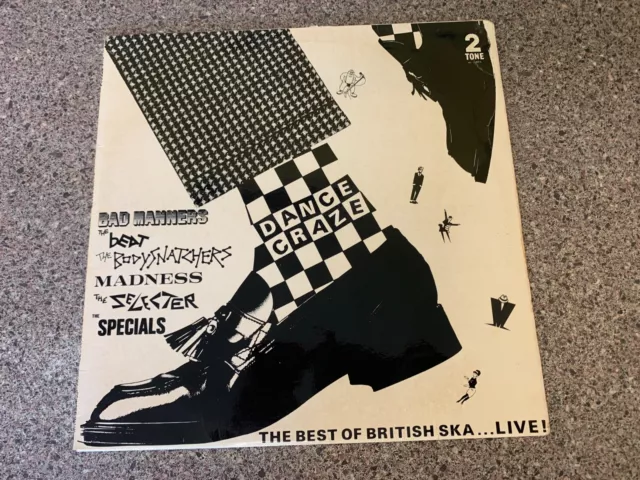 Dance Craze + POSTER The Specials The Selecter 2 Tone Comp Rare Original UK LP