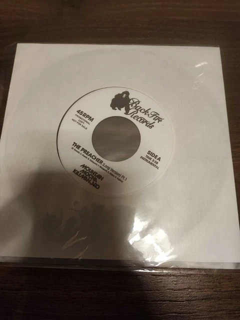 Mountain Mocha Kilimanjaro The Preacher Long Version Pt.1 Japan Promo 45 Funk
