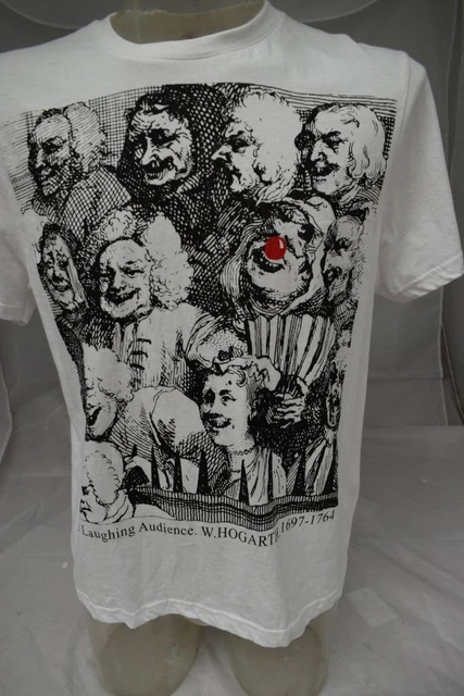COMIC RELIEF VIVIENNE Westwood The Laughing Audience T Shirt Size 