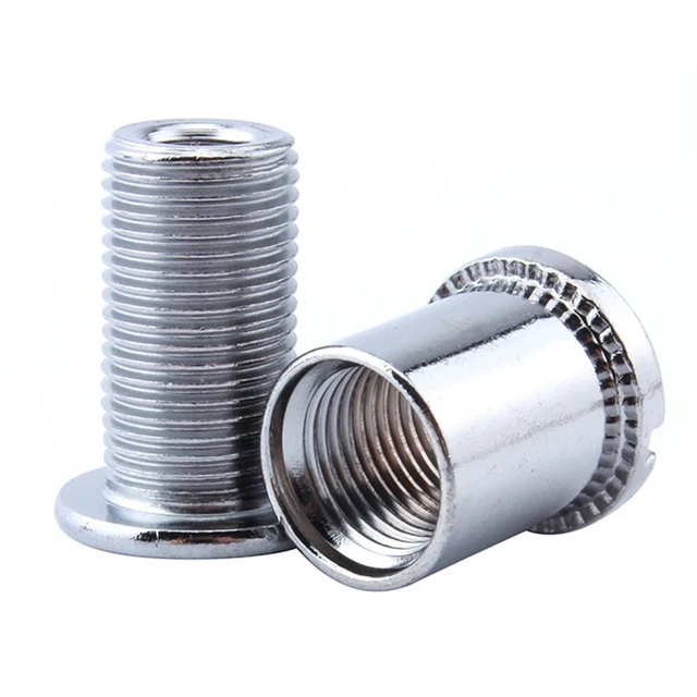 Kit De 5 Ensembles Boulons Plateau Alu 6,5mm - Pour Vélo - Bleu - Aluminium 7075T6 - HQ-PARTS