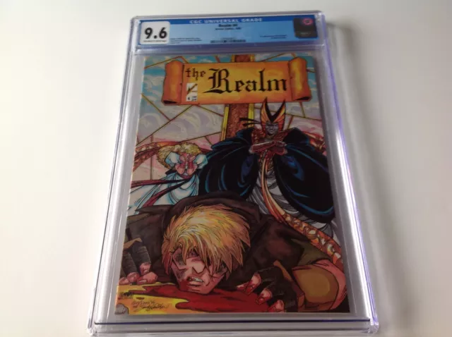 Realm 4 Cgc 9.6 1St Appearance Deadworld Vincent Locke Guy Davis Arrow Comics