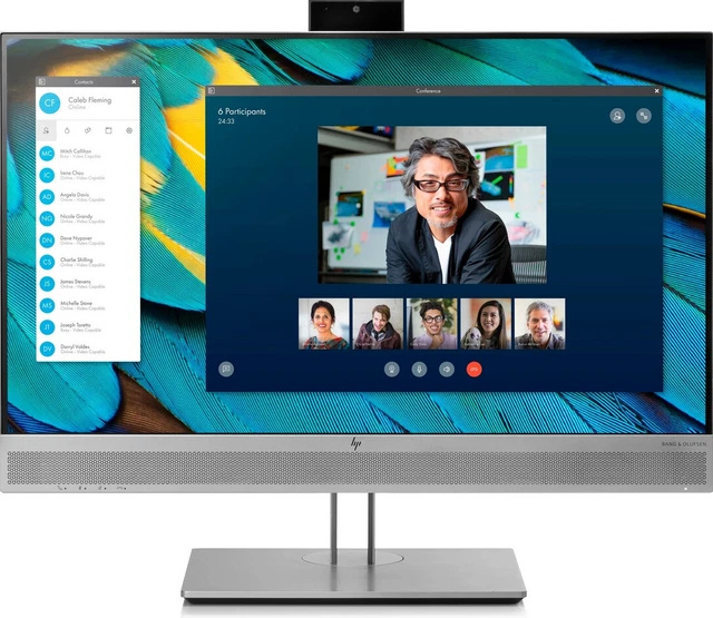 HP EliteDisplay E243m - LED-Monitor-60.5 cm (23.8") 1920 x 1080 Full HD Webcam