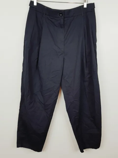 [ COS ] Womens Wide Leg High waisted Crop Pants | Size EUR 44 or AU 16 / US 12
