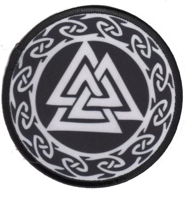 WOTANSKNOTEN"Aufnäher"Patch Nordmänner/Valknut/Norden/Krieger/Vikings/North